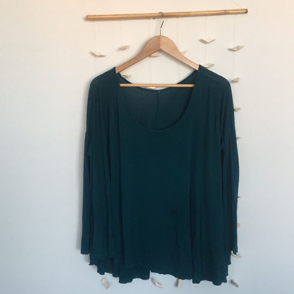 Emerald green tunic - Picture 2 of 3